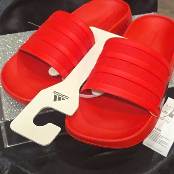 Adidas Racer TR Slides- Red main image 11